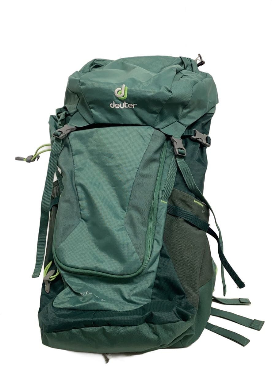 Deuter backpack nylon green solid futura24SL