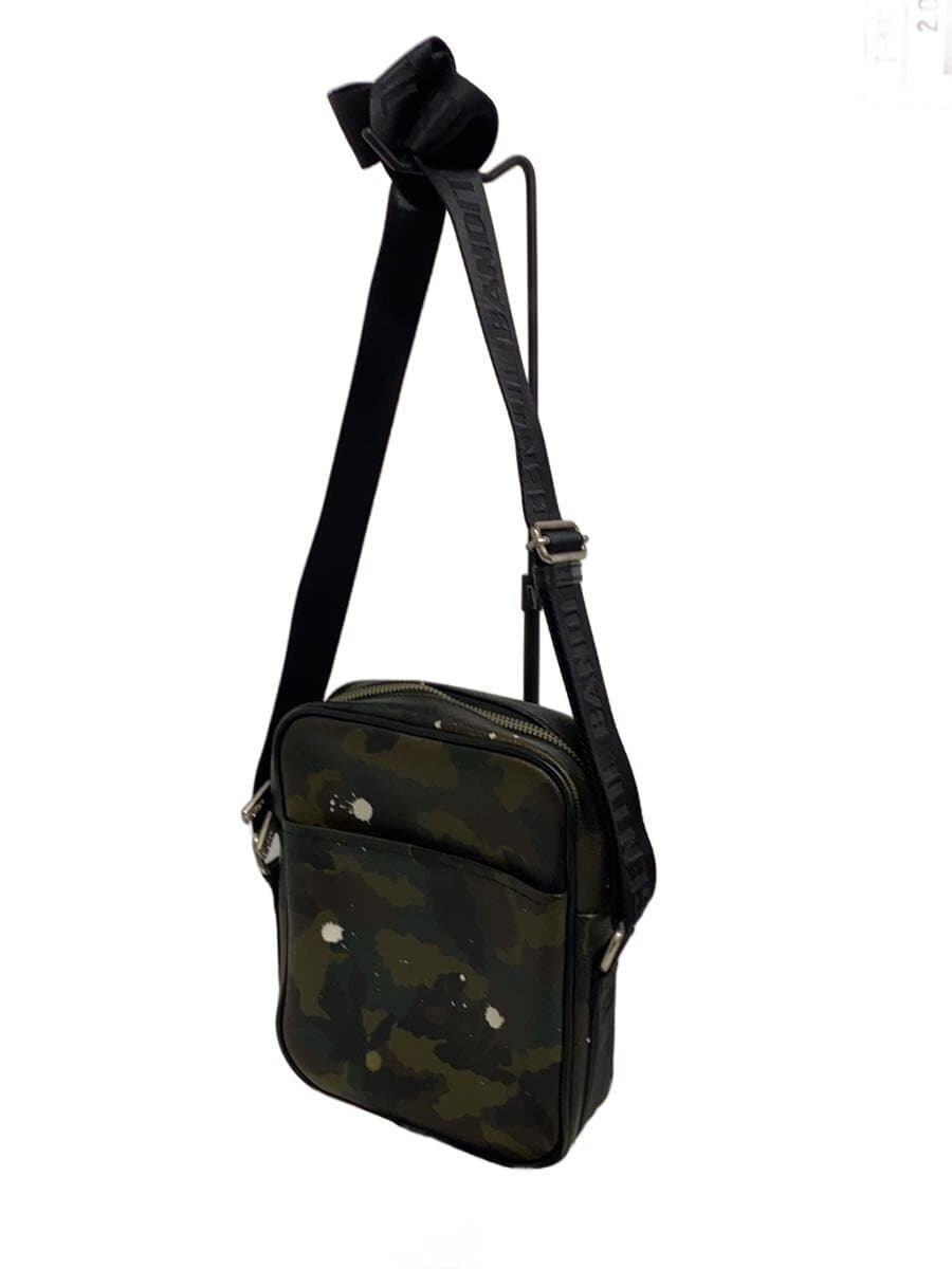Gentil Bandit Shoulder Bag Leather KHK Camouflage 2