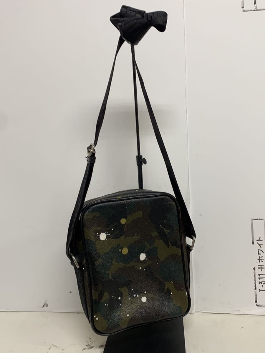 Gentil Bandit Shoulder Bag Leather KHK Camouflage 3