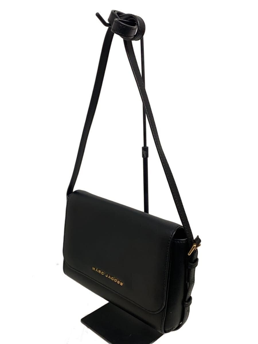 MARC JACOBS Flap Shoulder Bag Leather BLK M0013940 2