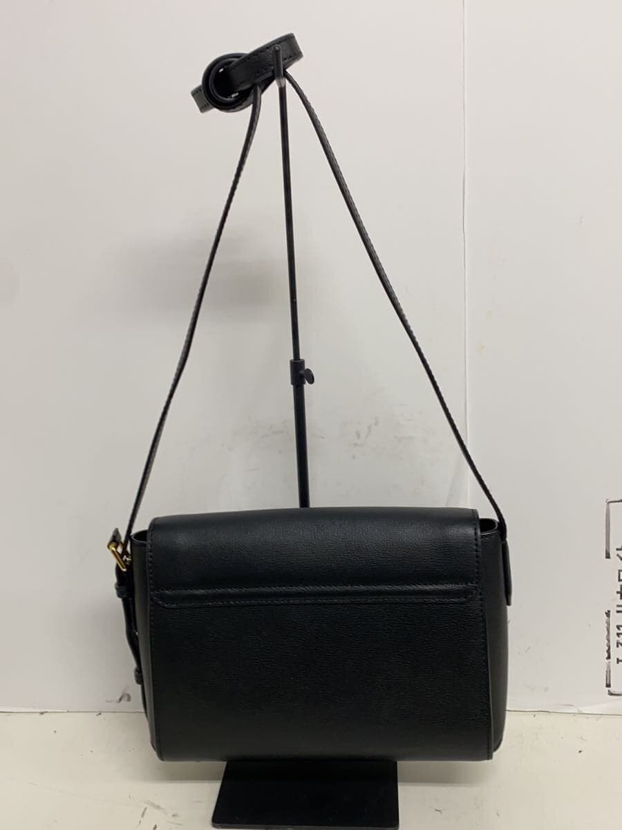 MARC JACOBS Flap Shoulder Bag Leather BLK M0013940 3