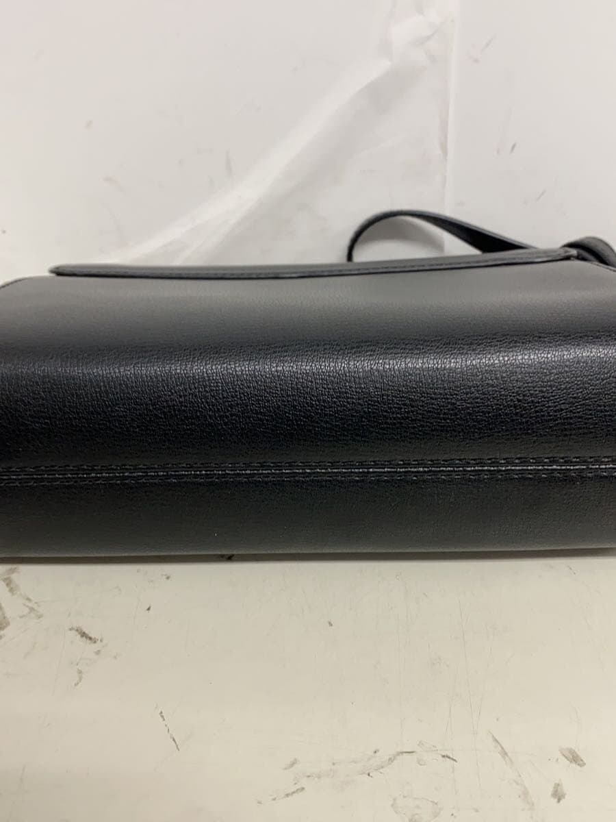 MARC JACOBS Flap Shoulder Bag Leather BLK M0013940 4