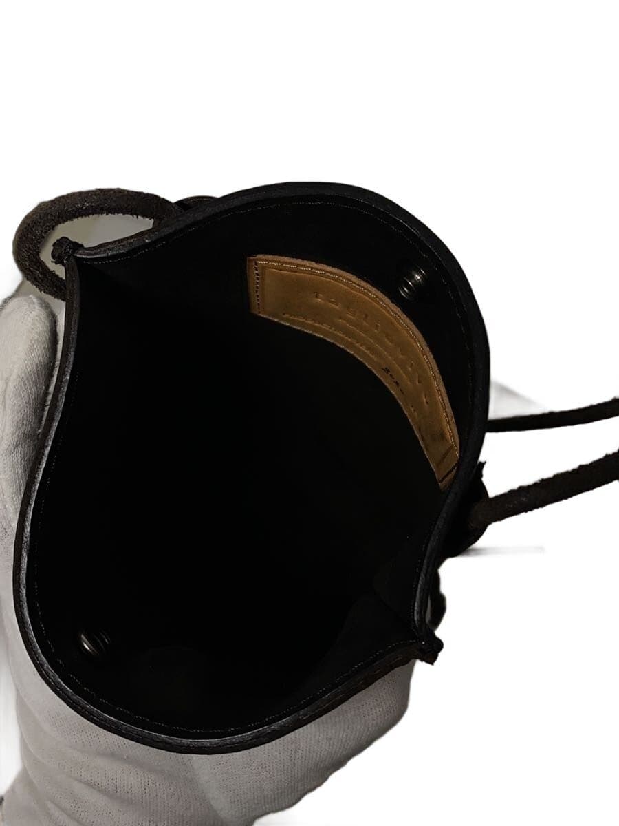 Other Brand Shoulder Bag Leather BLK 6