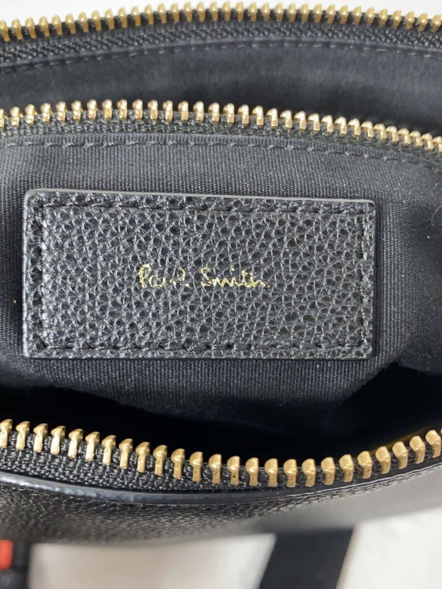 Paul Smith Shoulder Bag Leather BLK 4