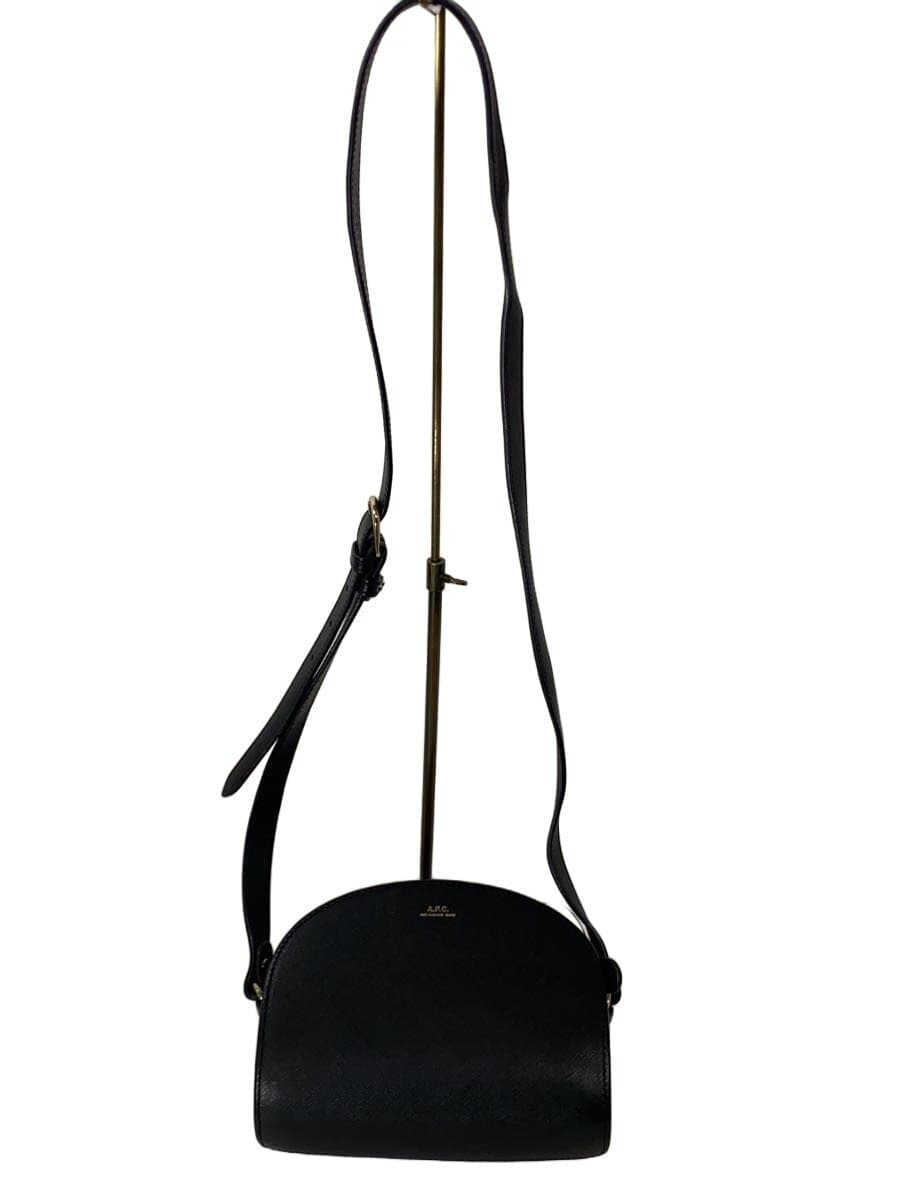 A.P.C. Shoulder Bag BLK Solid