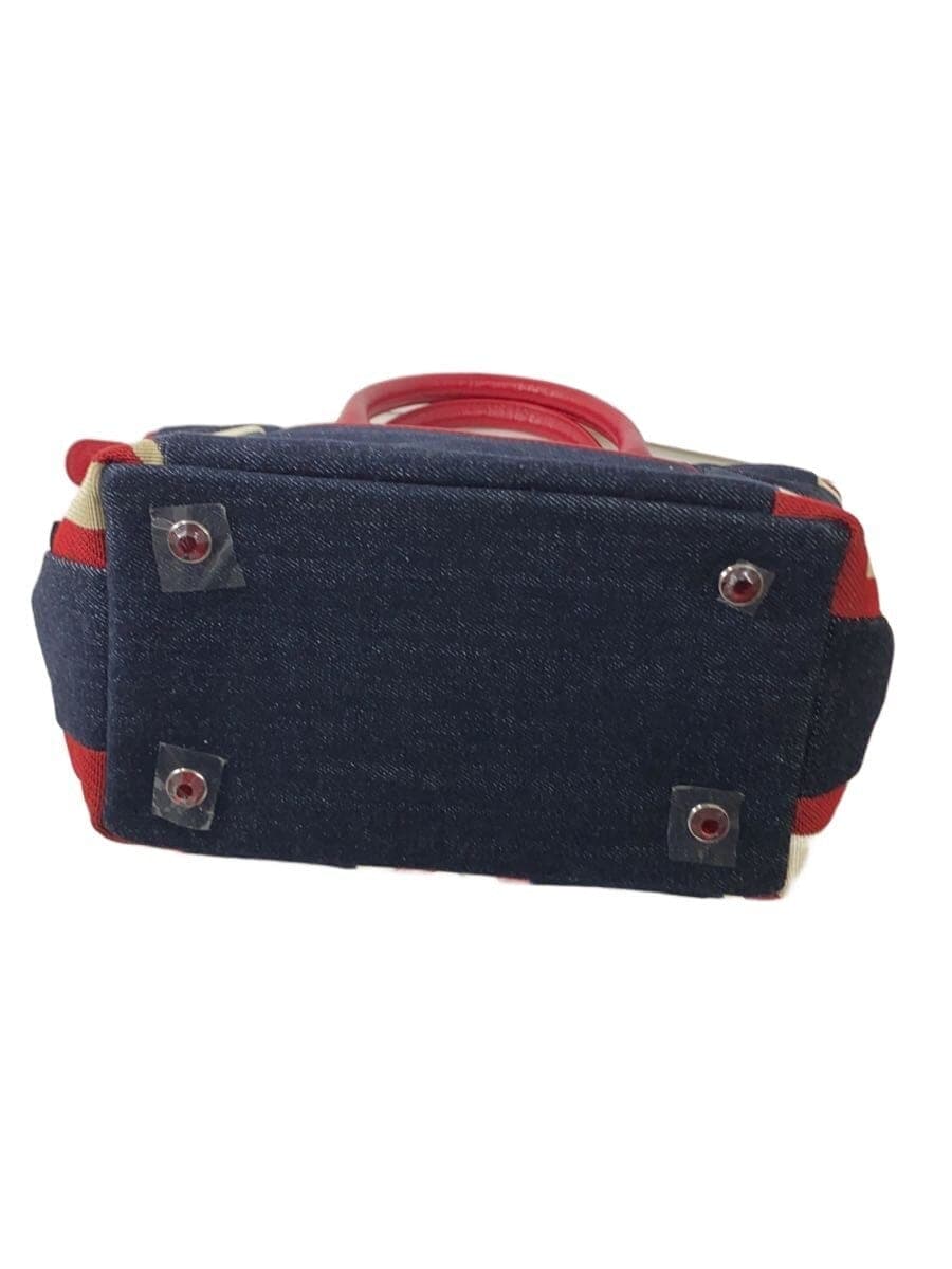 Think Bee!Handbag Denim RED 4