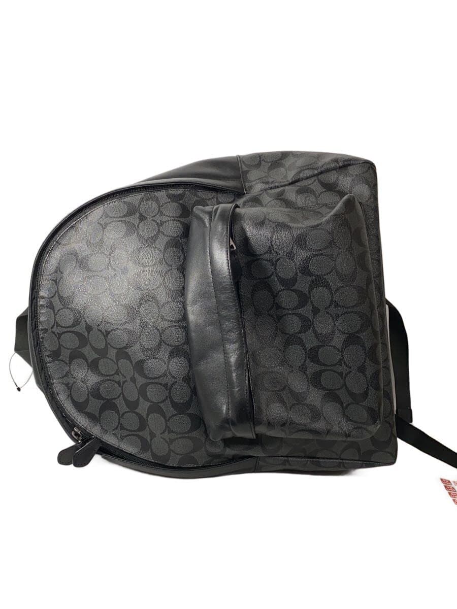 COACH Backpack Leather Black F55398 4