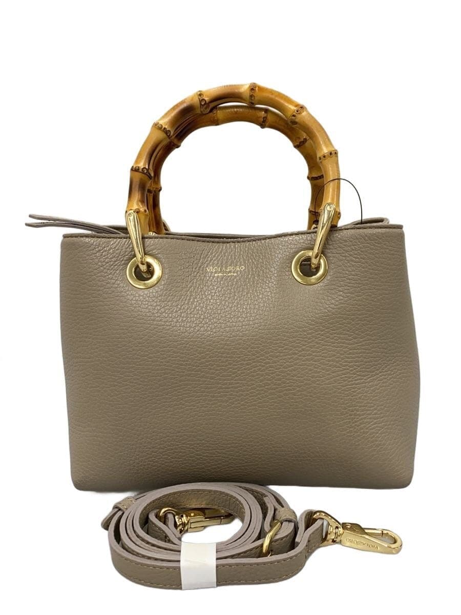 VIOLAd’ORO handbag -- BEG plain