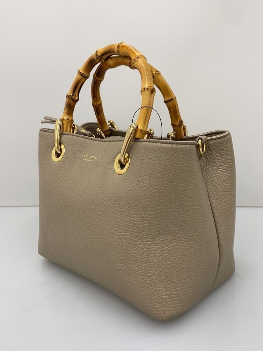 VIOLAd’ORO handbag -- BEG plain 2