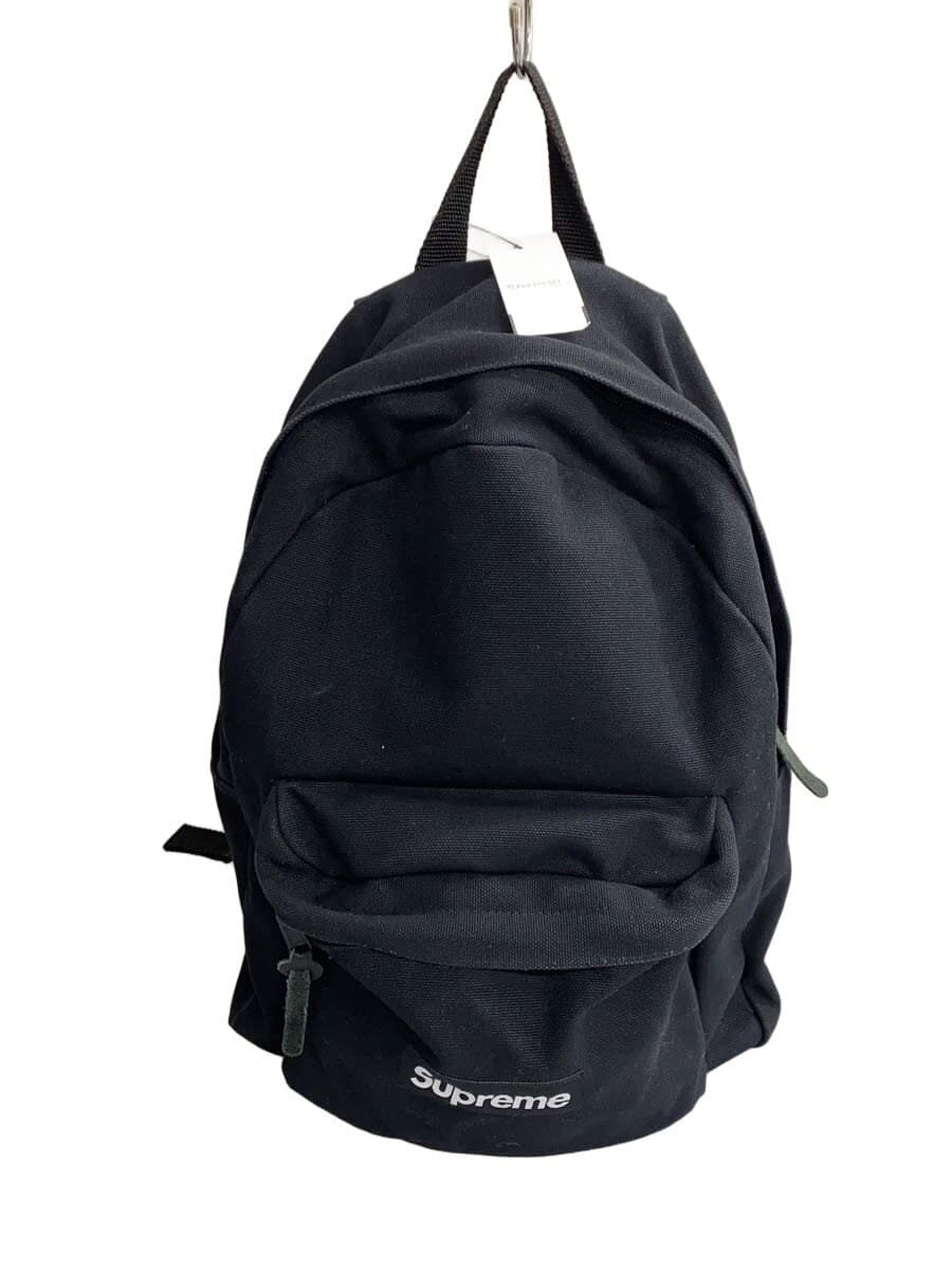 Supreme Backpack BLK canvas backpack