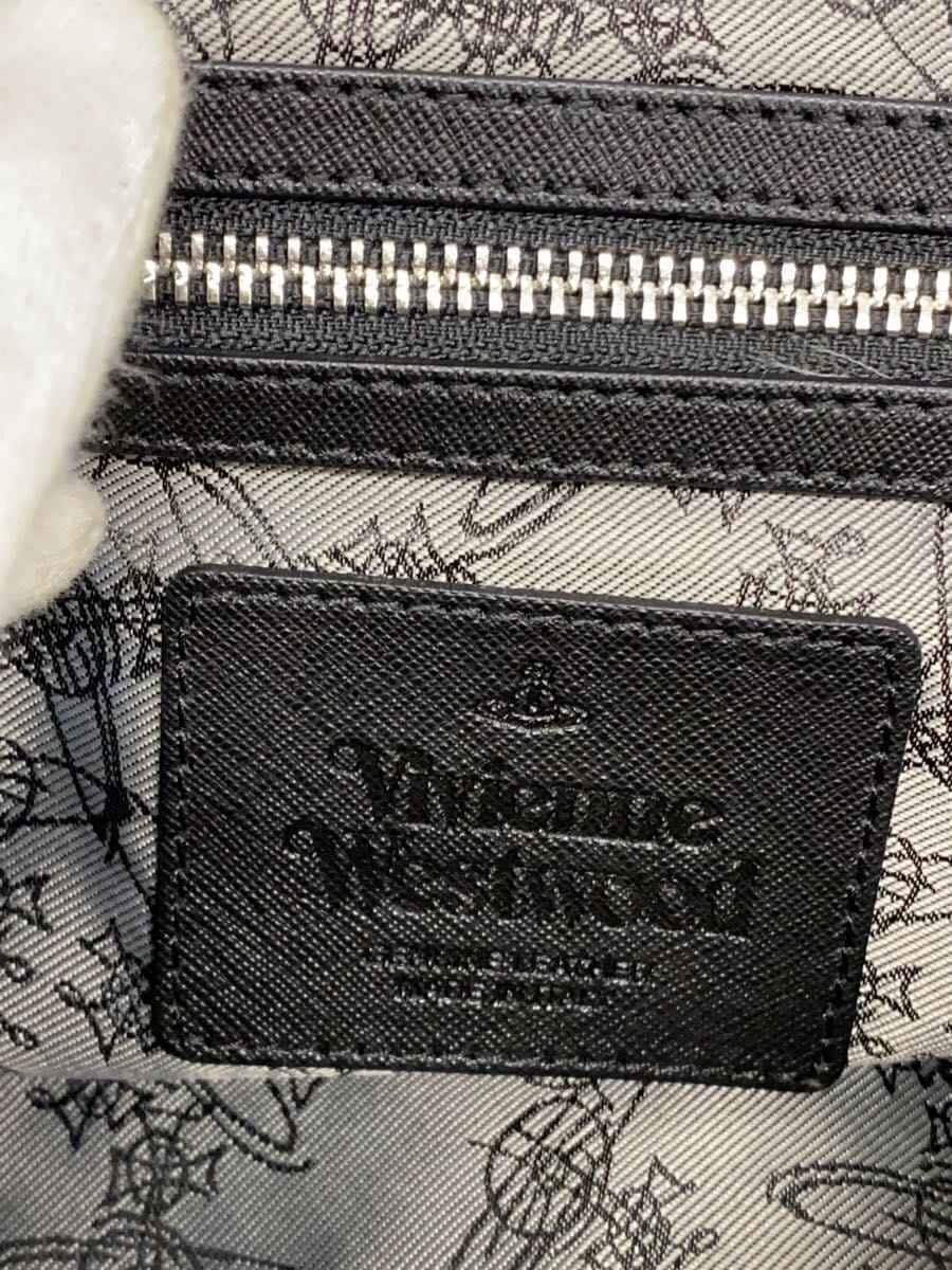 Vivienne Westwood Shoulder Bag Leather BLK 5