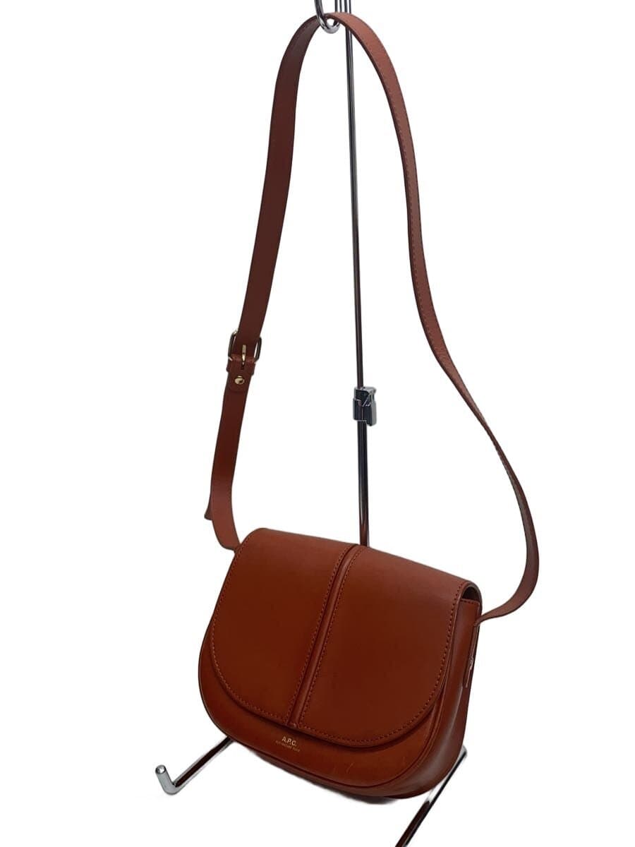 A.P.C.BETTY Shoulder Bag Leather BRW 2