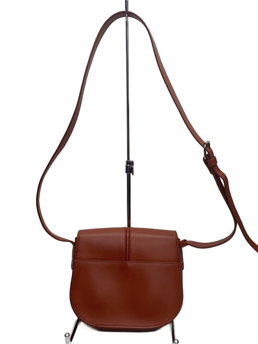 A.P.C.BETTY Shoulder Bag Leather BRW 3