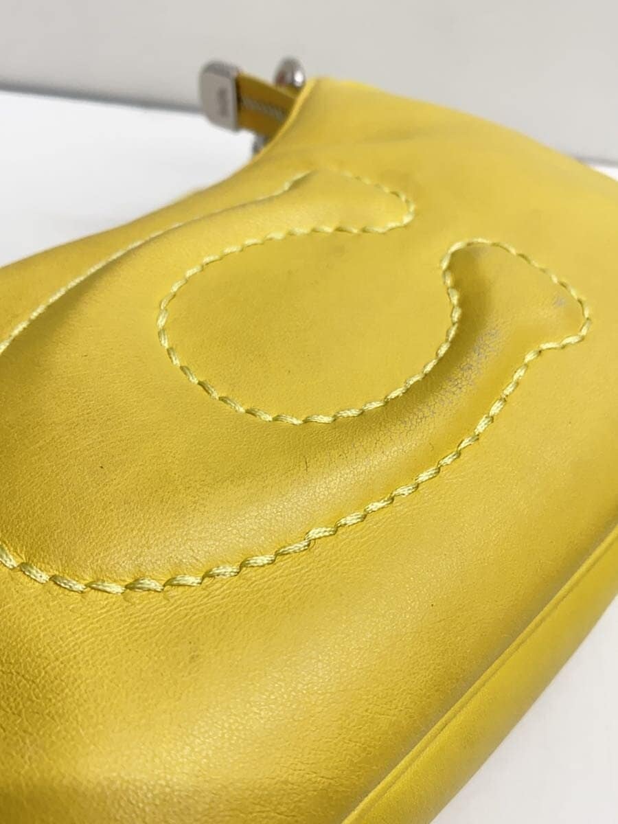 COACH Shoulder Bag -- YLW Solid CJ608 8