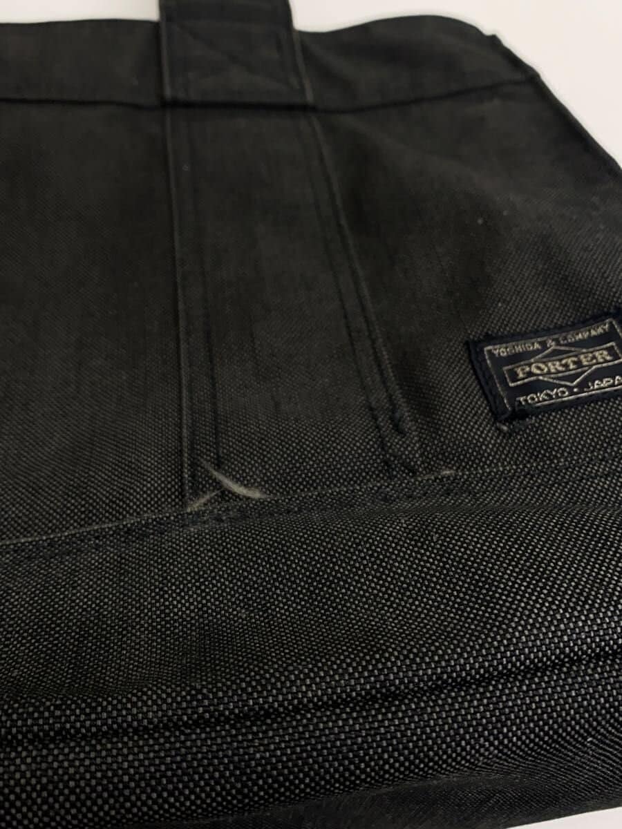PORTER Smoky Tote Bag Canvas BLK 8