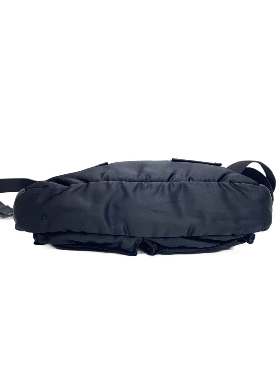 PORTER shoulder bag nylon BLK plain 4