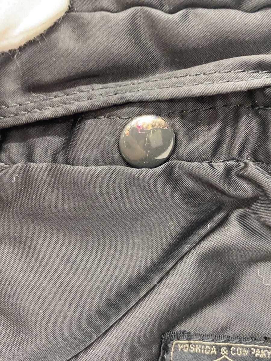 PORTER shoulder bag nylon BLK plain 7