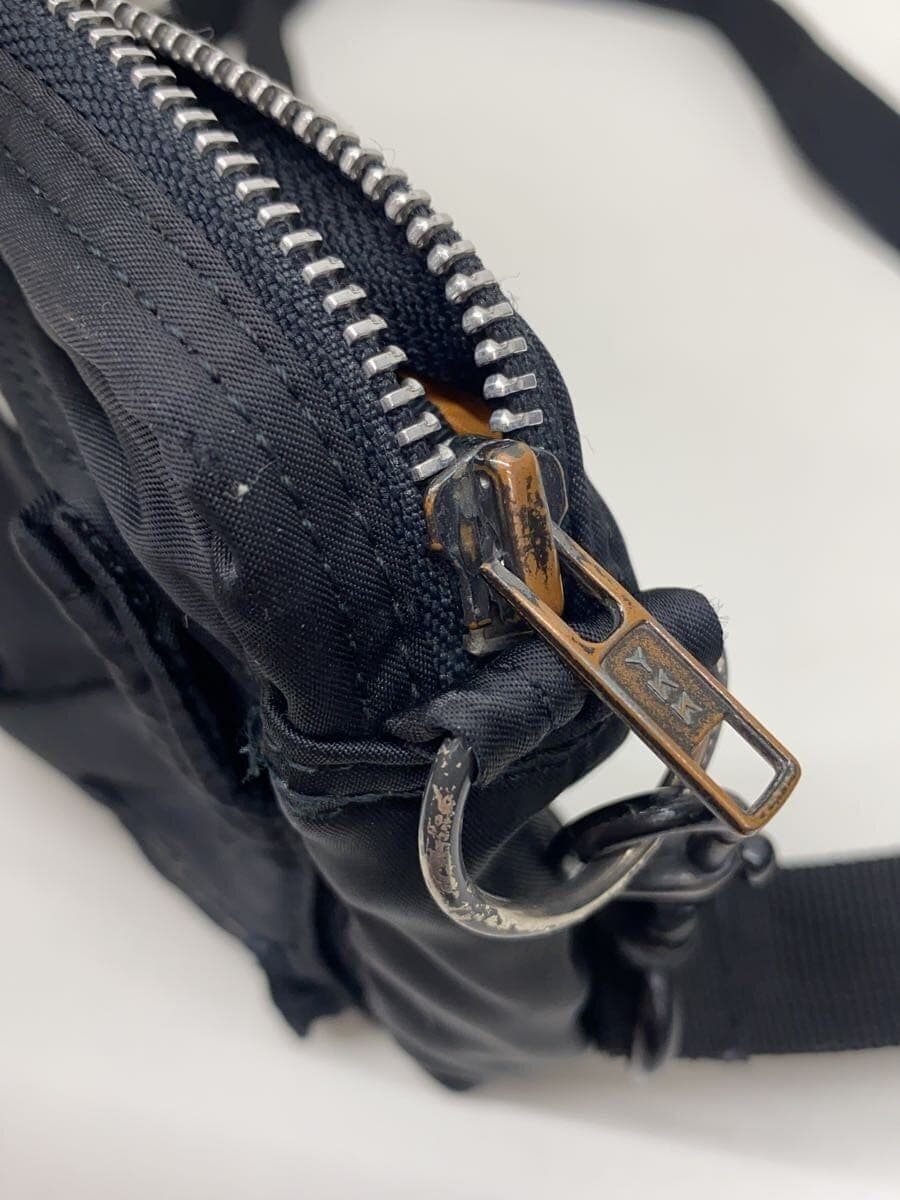 PORTER shoulder bag nylon BLK plain 8