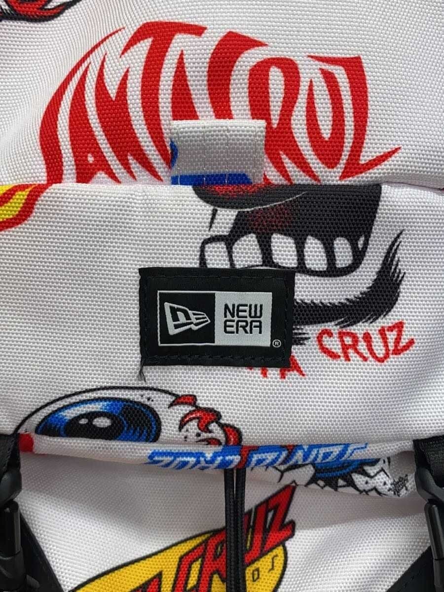 NEW ERA × SANTA CRUZ Backpack Polyester WHT 5