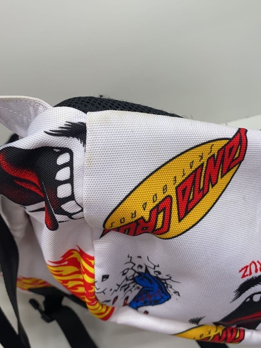 NEW ERA × SANTA CRUZ Backpack Polyester WHT 7