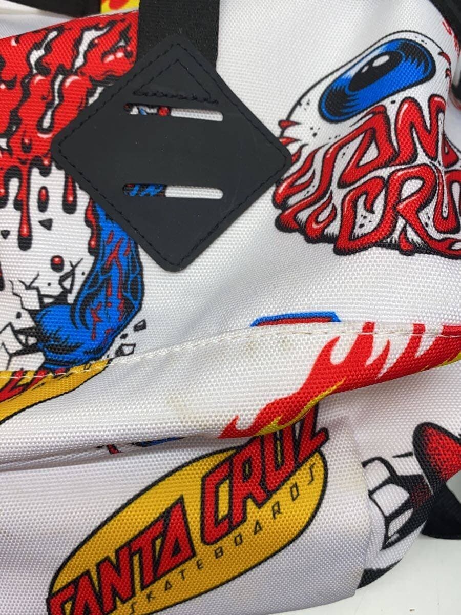 NEW ERA × SANTA CRUZ Backpack Polyester WHT 8