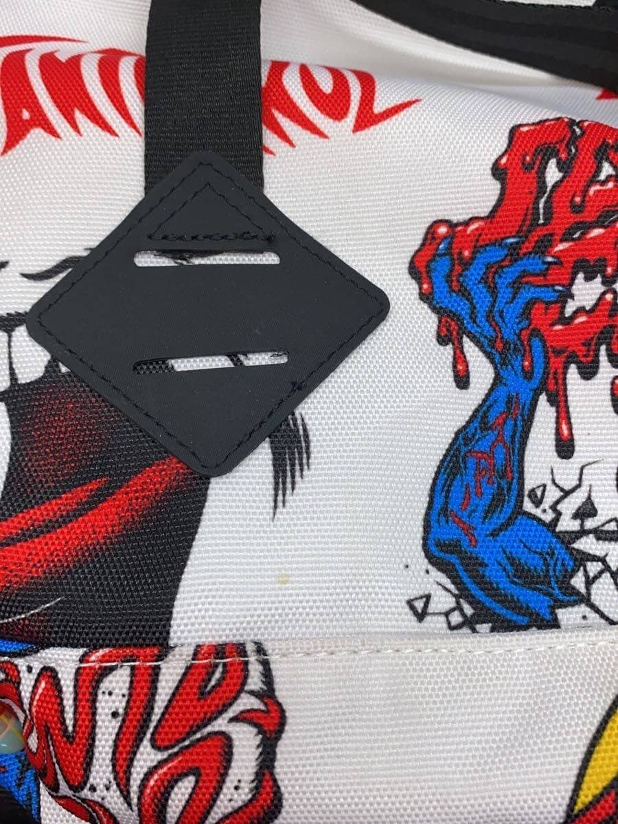 NEW ERA × SANTA CRUZ Backpack Polyester WHT 9