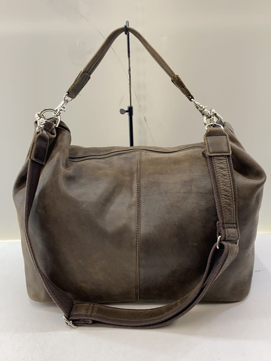 STUDIOUS Shoulder Bag Leather BRW 3