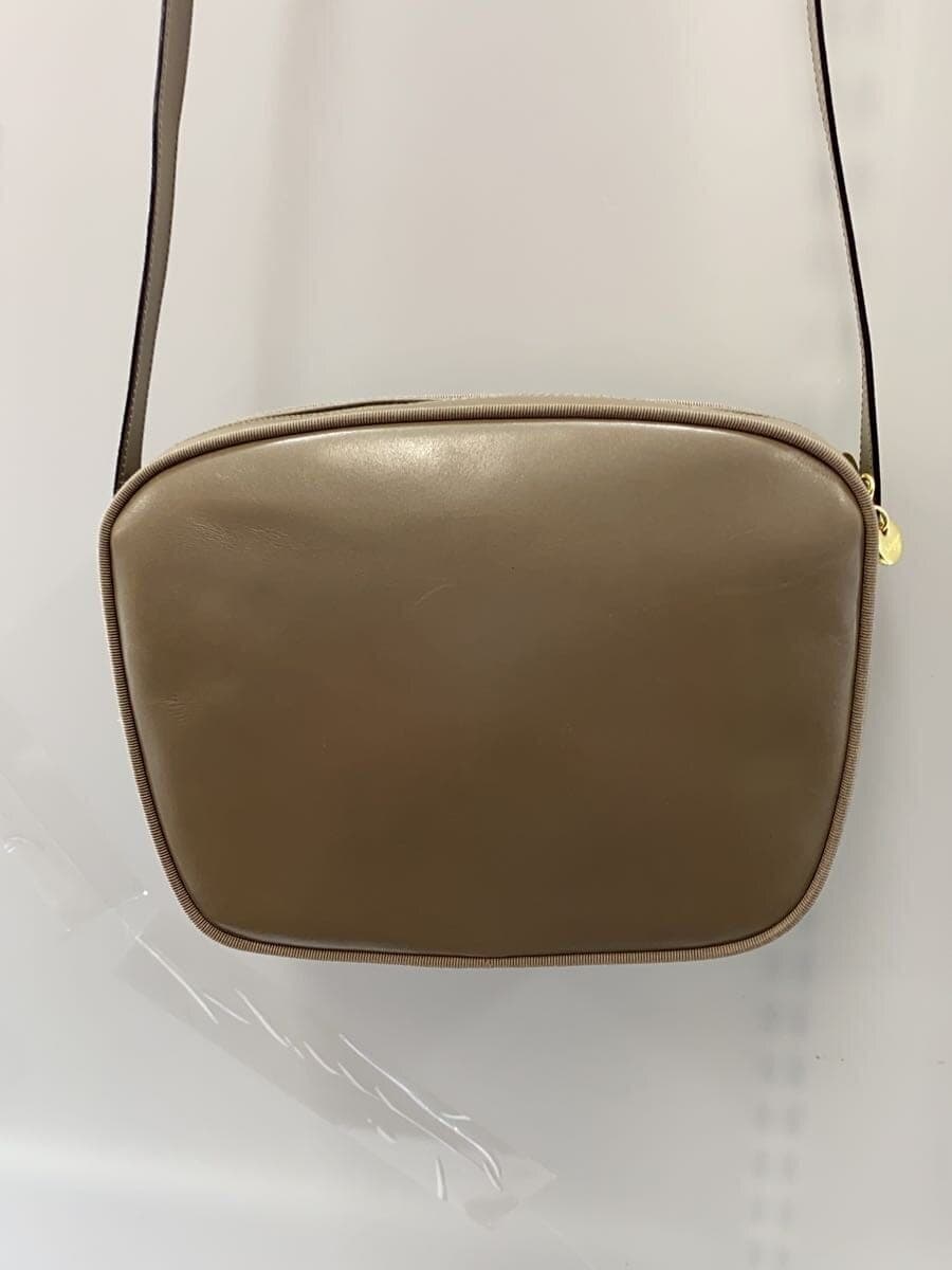 Salvatore Ferragamo Shoulder Bag Leather BEG 3