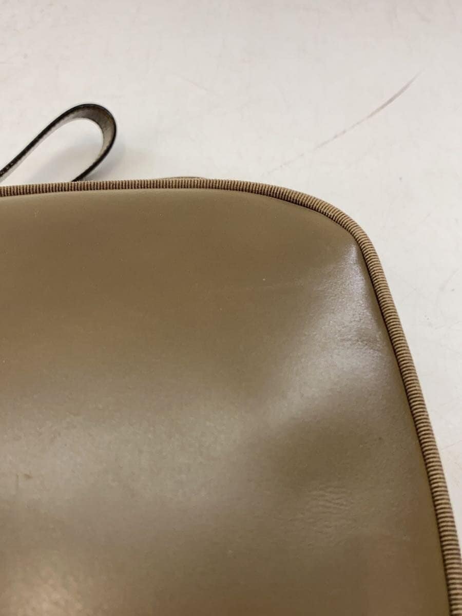 Salvatore Ferragamo Shoulder Bag Leather BEG 8