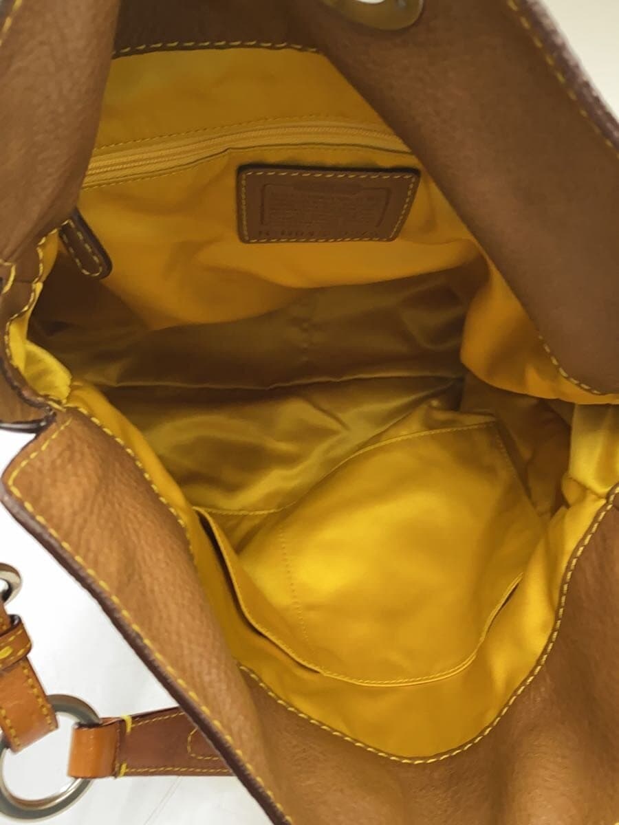 COACH Handbag Leather BRW 9379 6