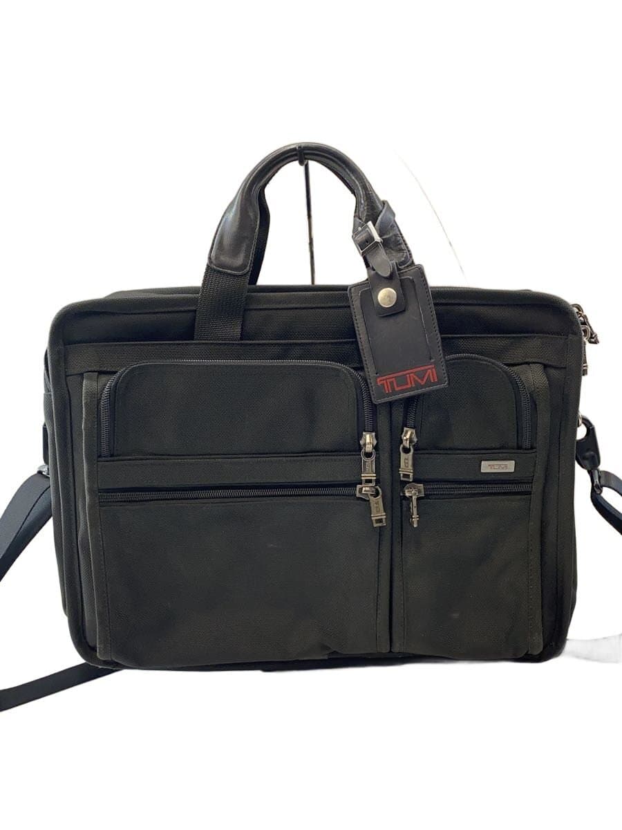 TUMI Expand Double Briefcase Nylon BLK 26041D
