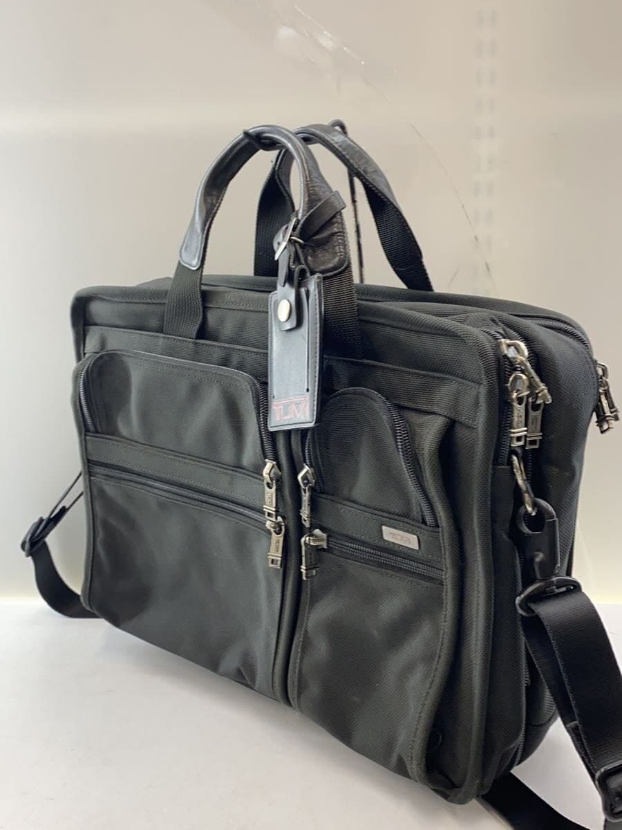 TUMI Expand Double Briefcase Nylon BLK 26041D 2