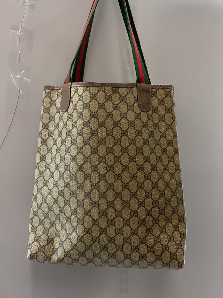 GUCCI Tote Bag_GG Plus PVC BRW 3