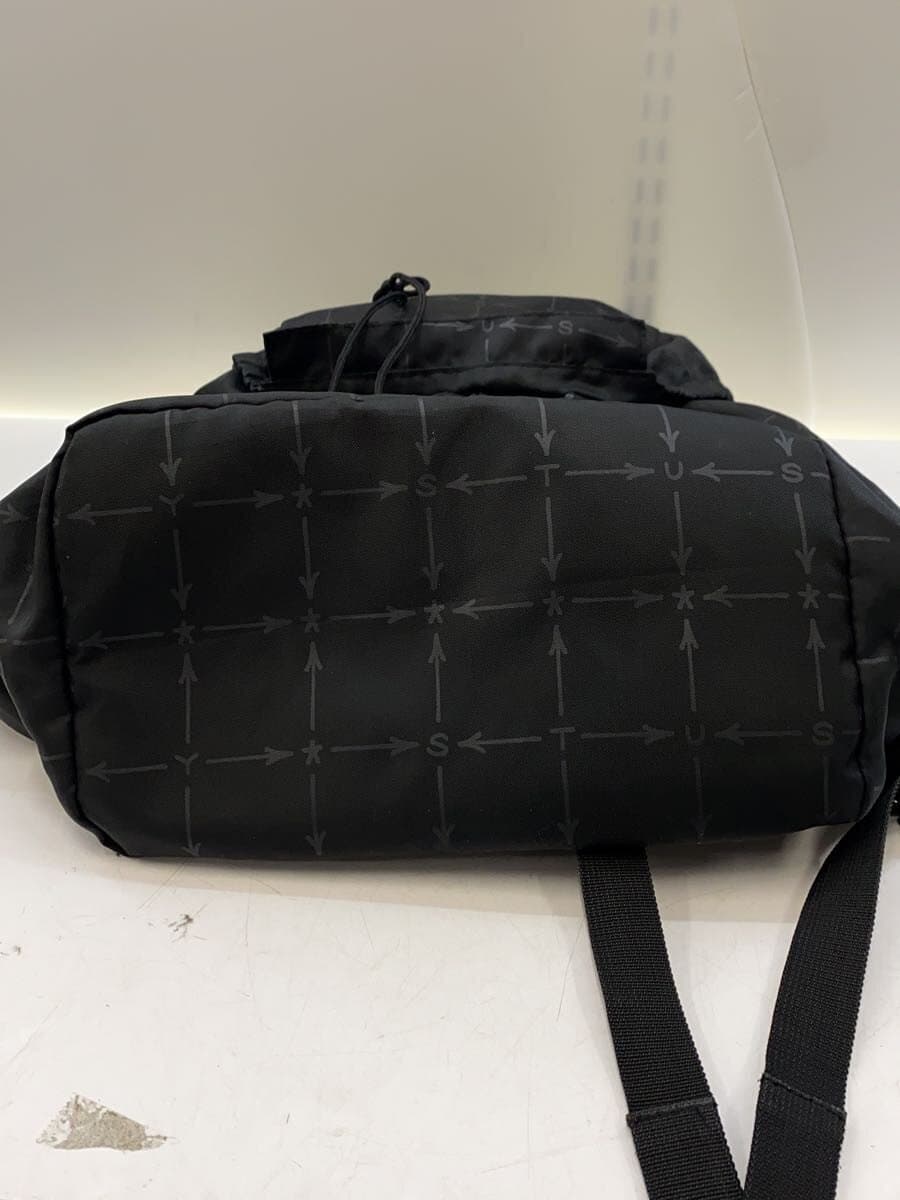 STUSSY Backpack Nylon Black 4