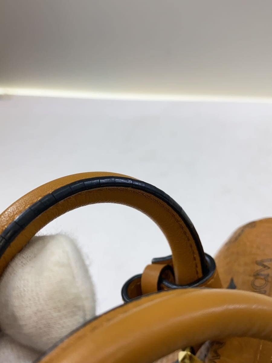 MCM Visetos Essential Boston Bag Leather 5559D 7