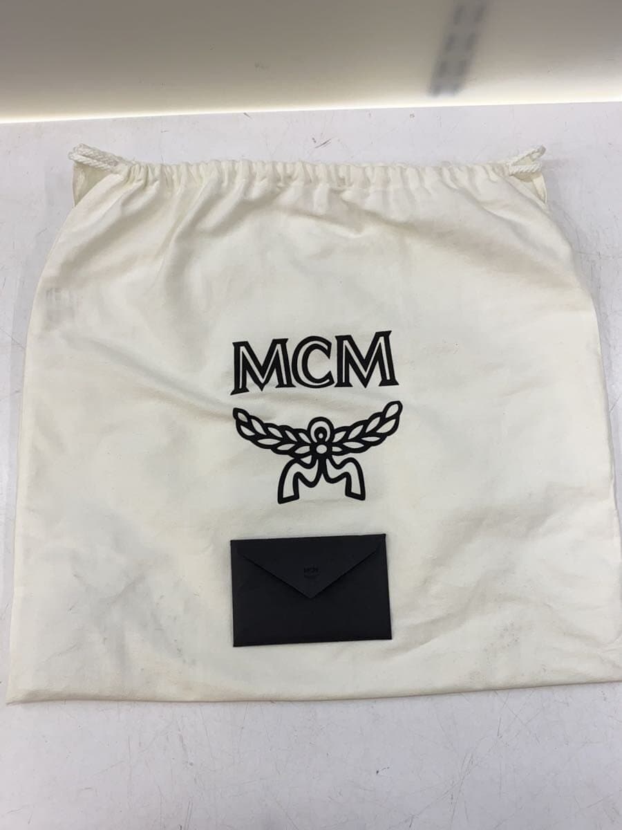 MCM Visetos Essential Boston Bag Leather 5559D 8