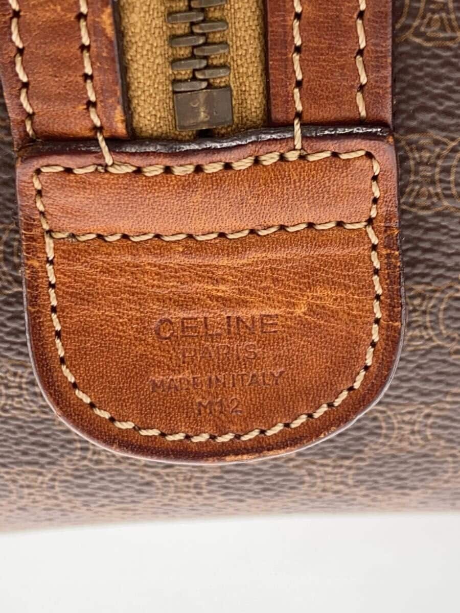 CELINE Boston Bag BRW All Over Pattern 5