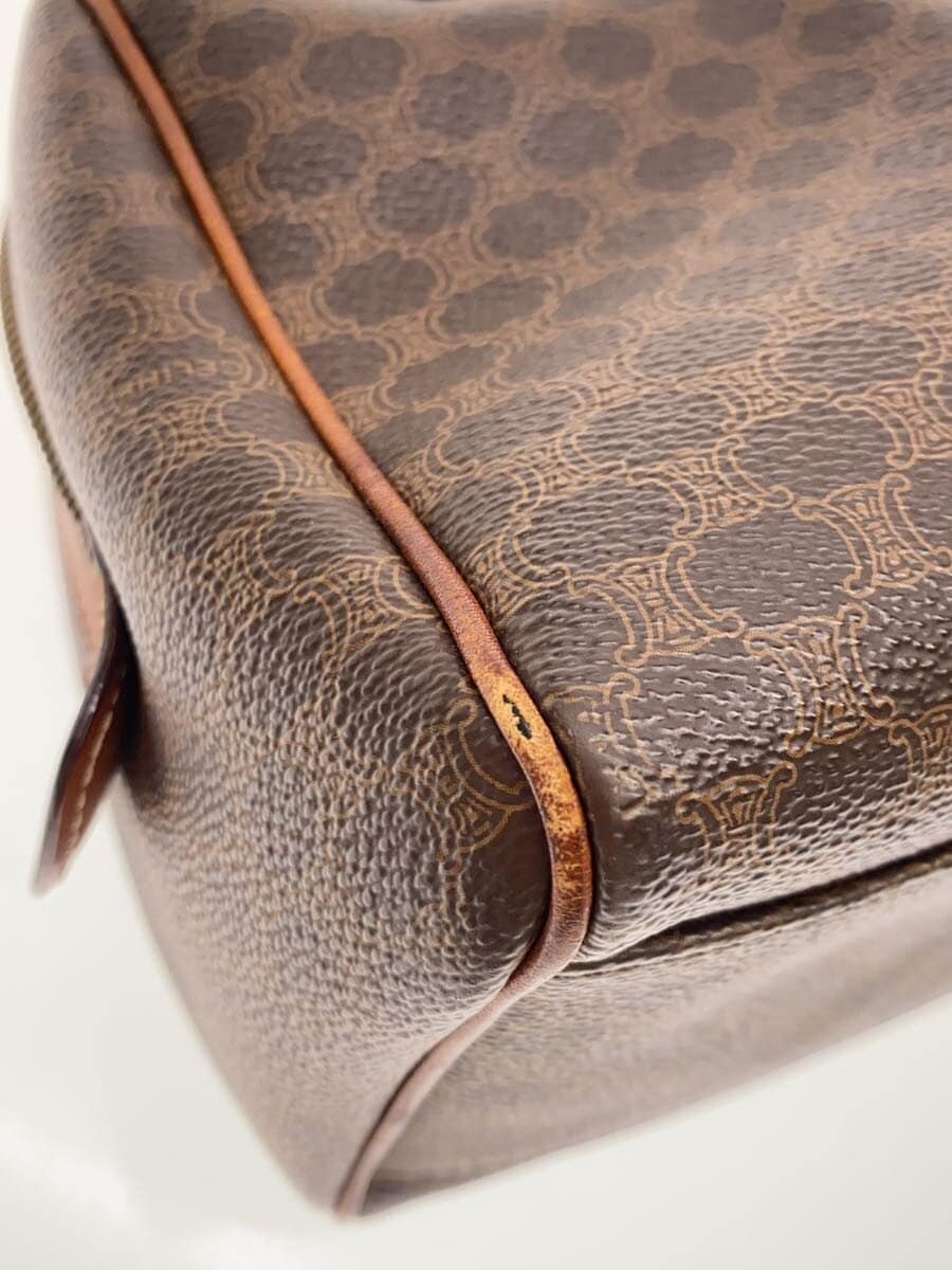 CELINE Boston Bag BRW All Over Pattern 8