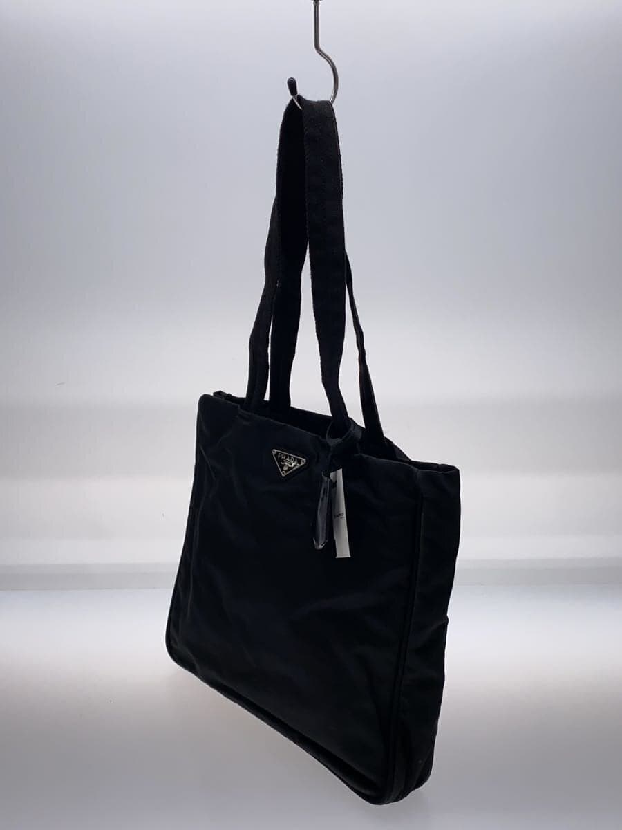 PRADA Tote Bag Nylon BLK 2