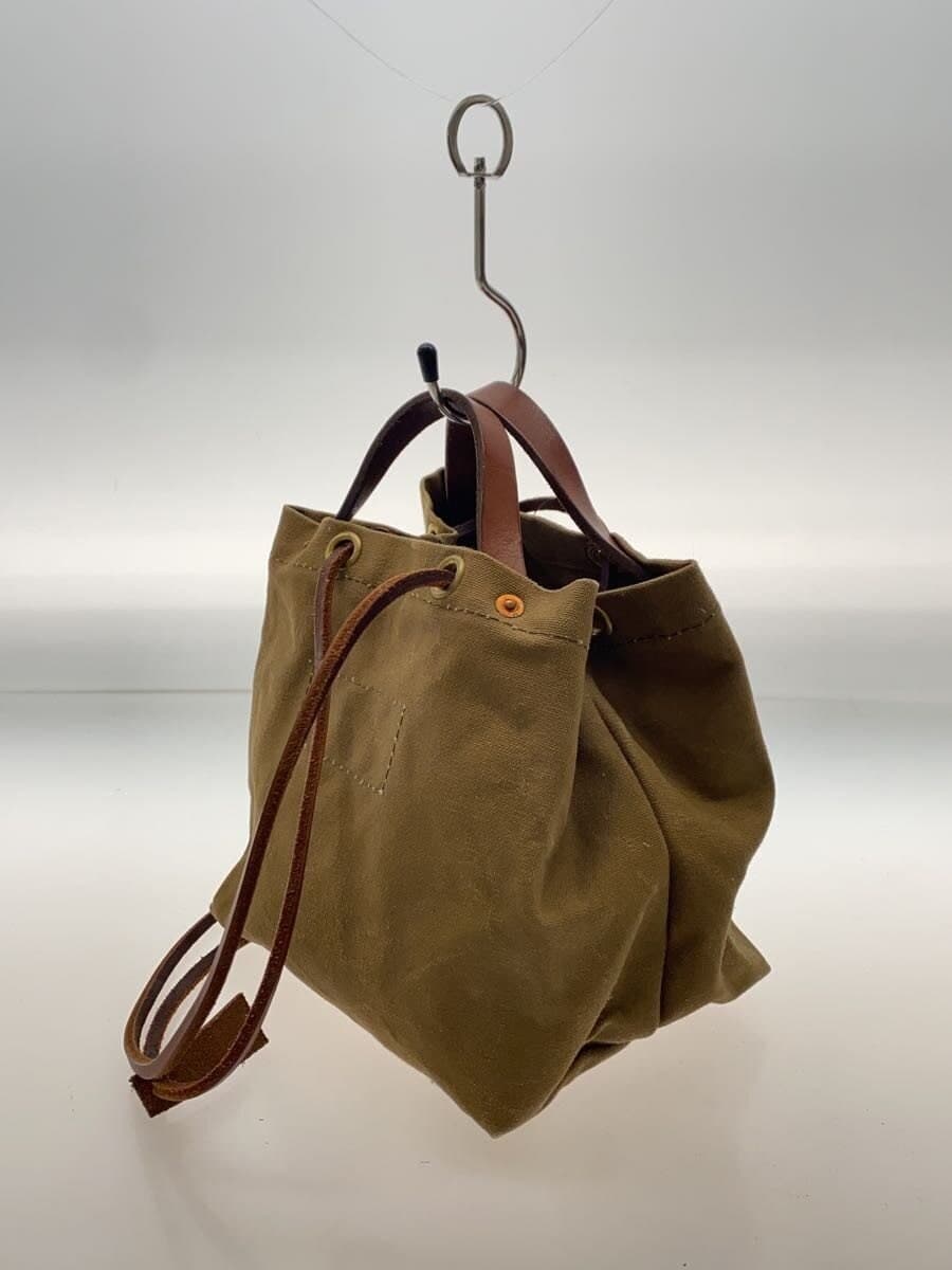 vasco Shoulder Bag Canvas KHK Solid 2