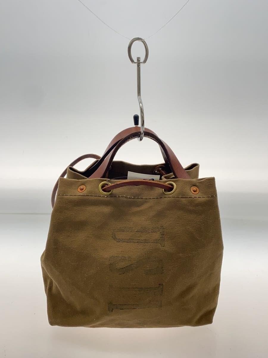 vasco Shoulder Bag Canvas KHK Solid 3