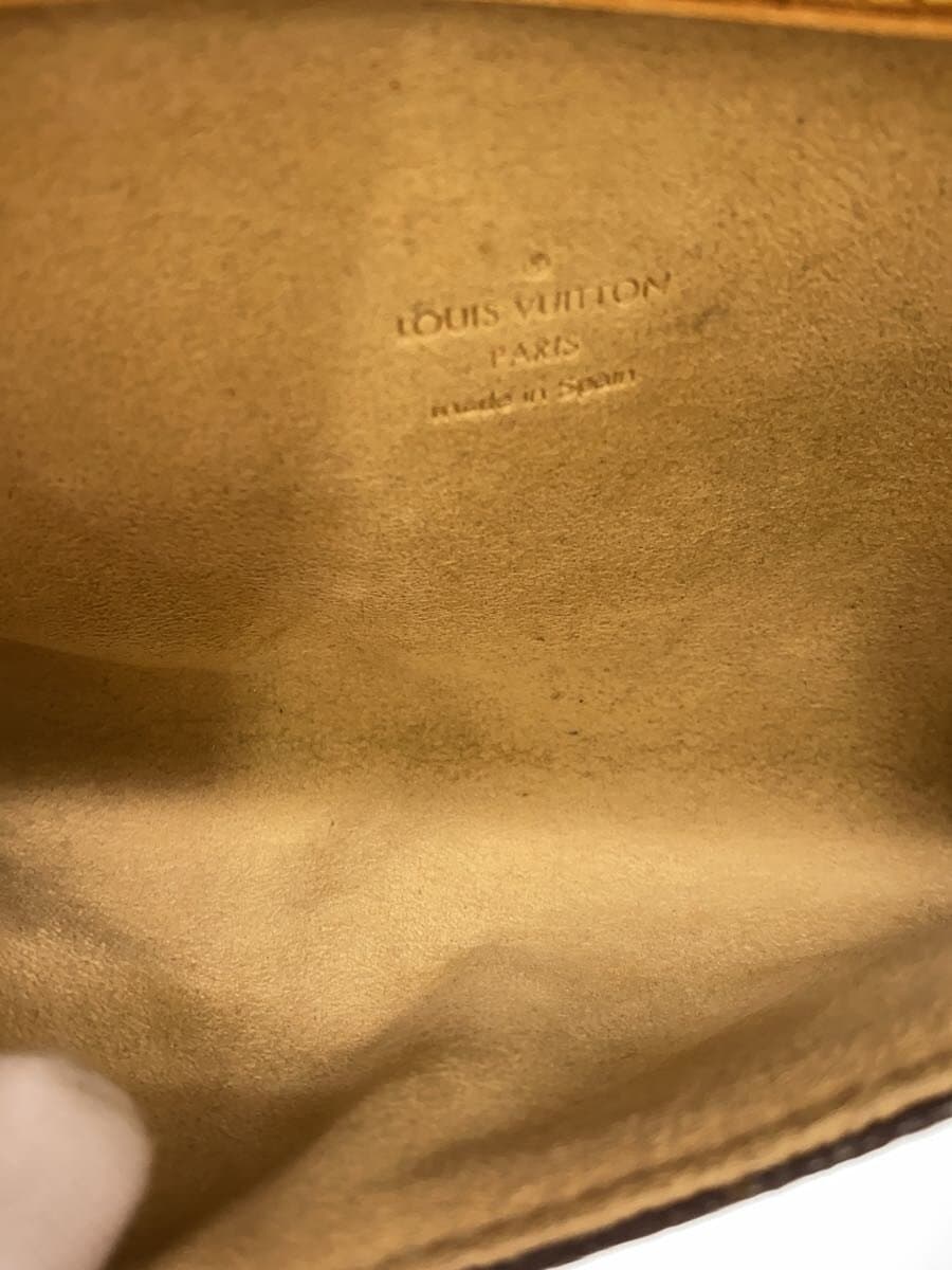 LOUIS VUITTON Pochette Twin GM_Monogram Canvas PVC BRW 6