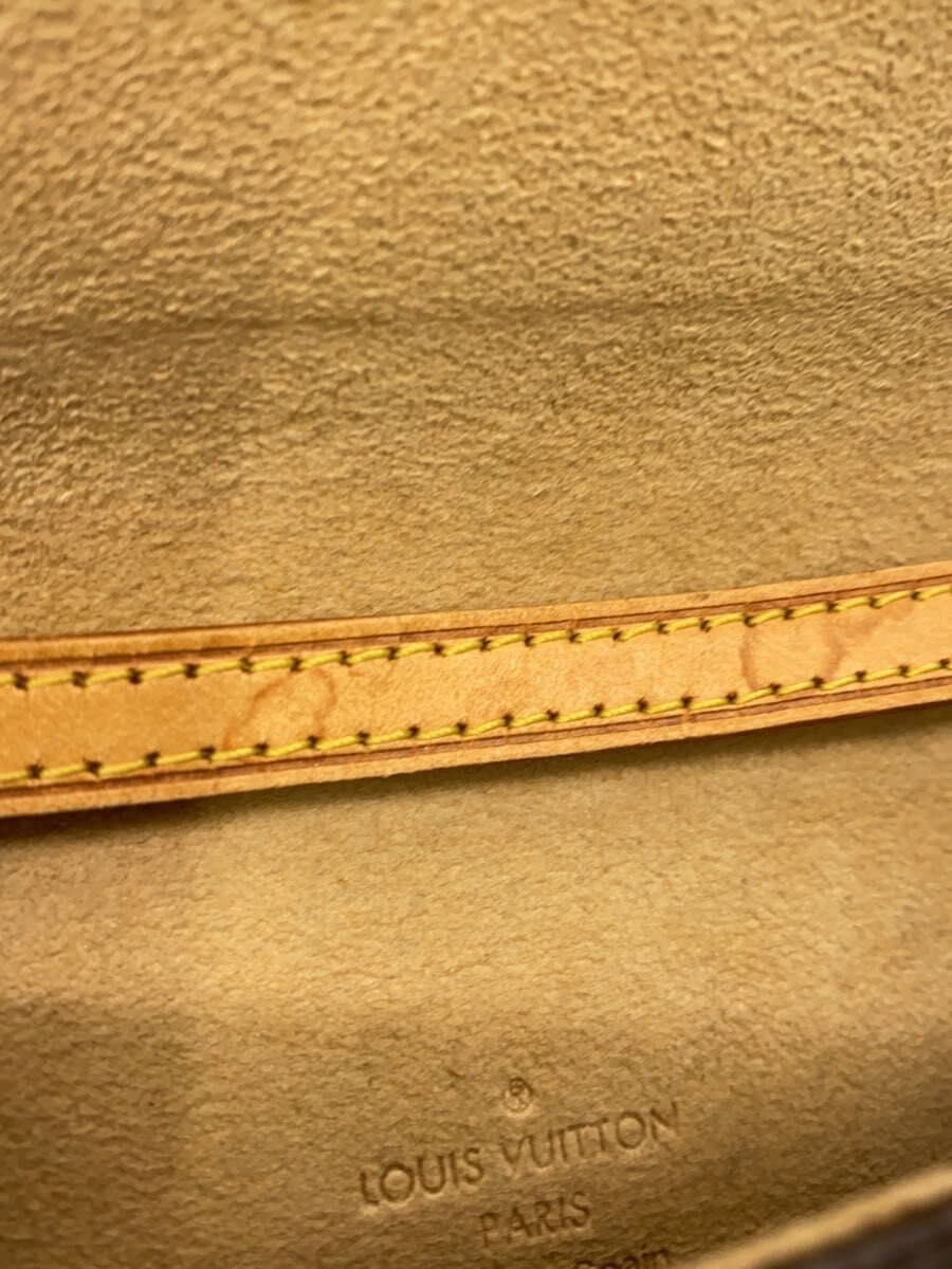 LOUIS VUITTON Pochette Twin GM_Monogram Canvas PVC BRW 7