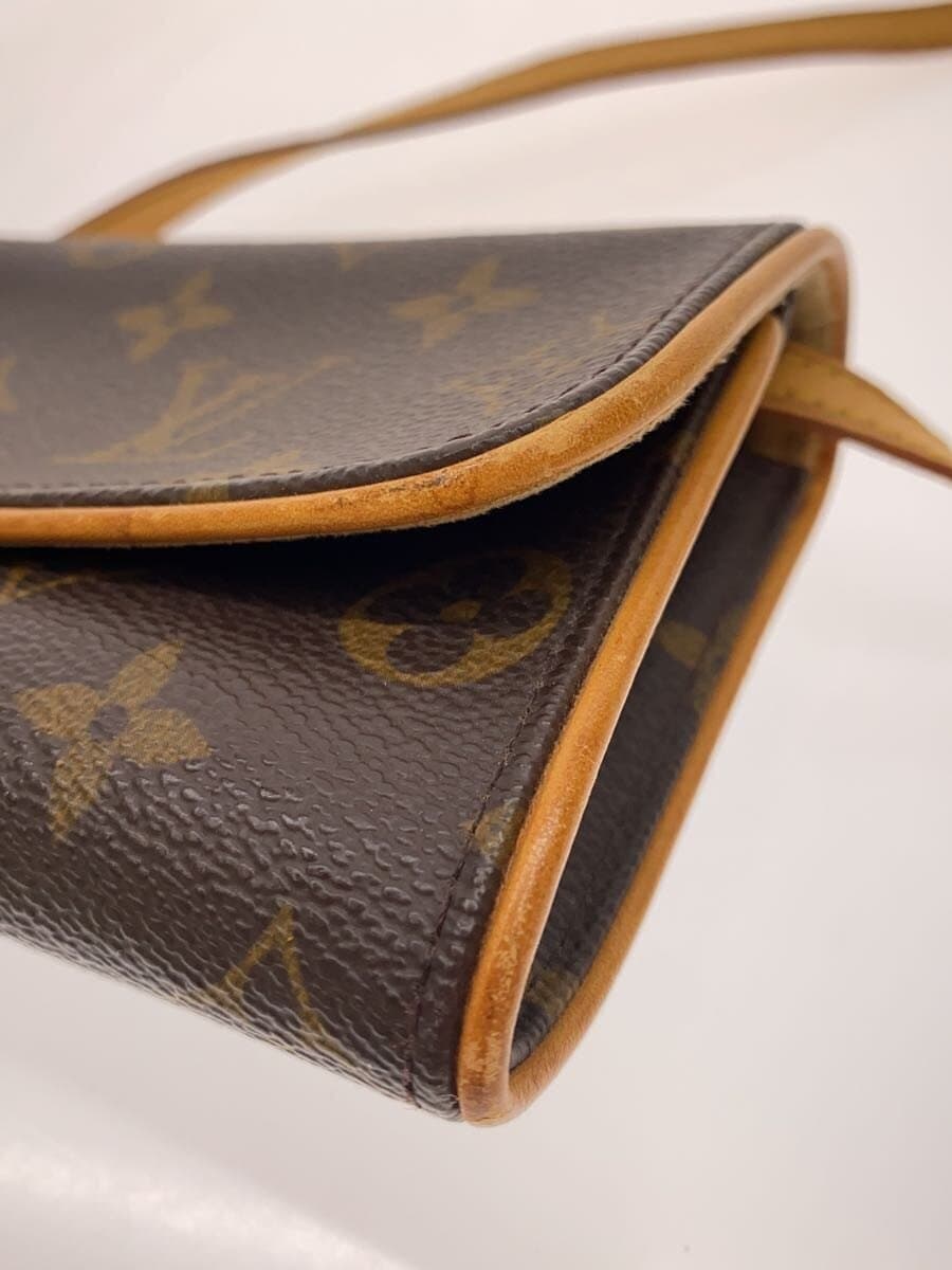 LOUIS VUITTON Pochette Twin GM_Monogram Canvas PVC BRW 8