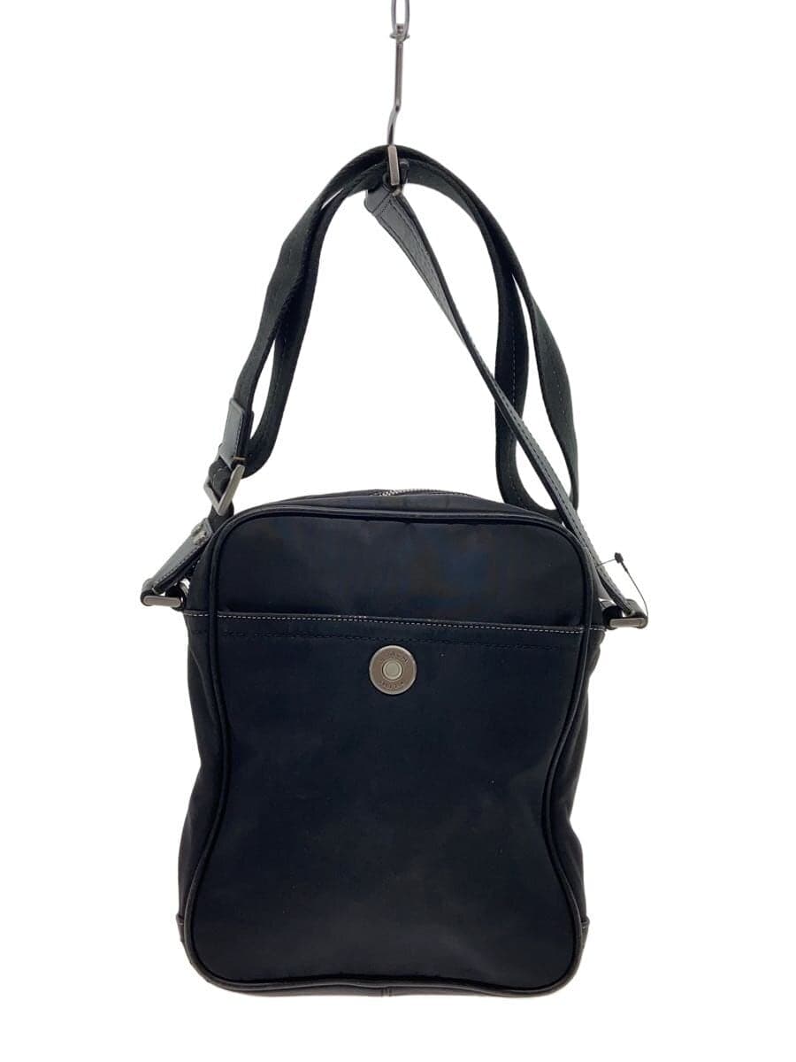 COACH Nylon Box Shoulder Bag Nylon BLK F1082-F70016