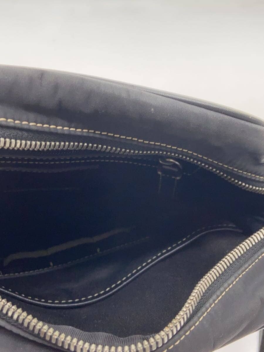 COACH Nylon Box Shoulder Bag Nylon BLK F1082-F70016 6