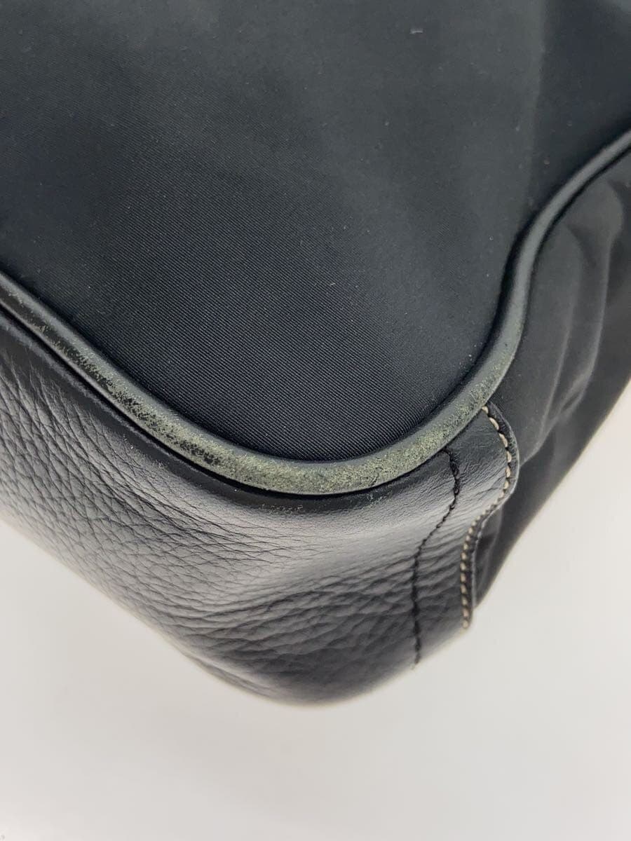 COACH Nylon Box Shoulder Bag Nylon BLK F1082-F70016 7