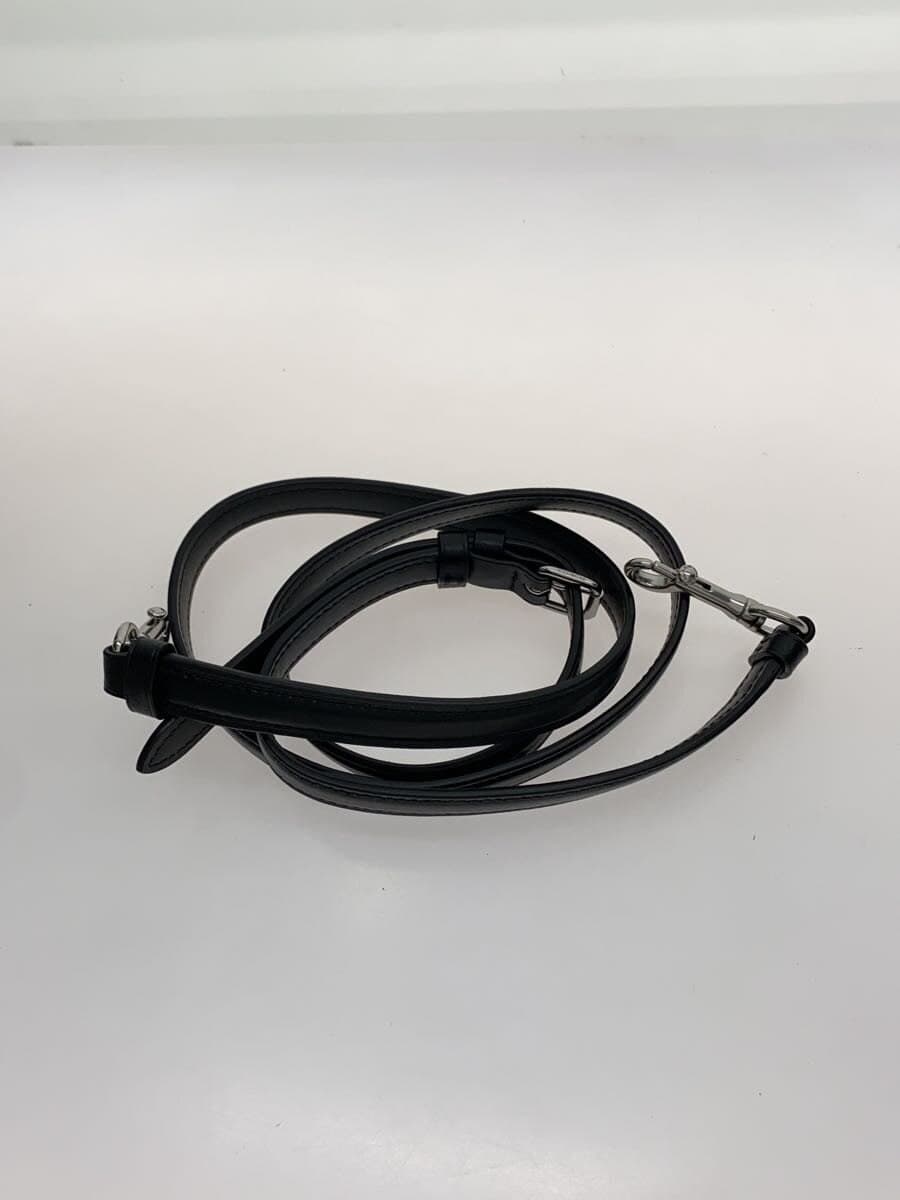 COACH Rowan Satchel Signature Dark Brown Leather Leather BLK Allover Pattern 7