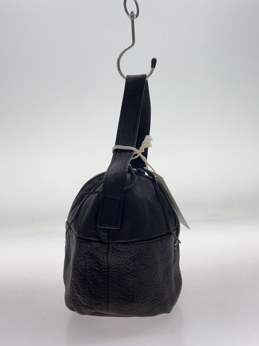 MYTHINKSMY MINI DUFFLE BAG COW SMALL Mini Duffle Handbag Cow Leather BLK 3