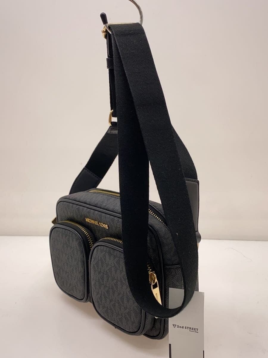 MICHAEL KORS Shoulder Bag Leather Black All-over Pattern 35S2GTTC2B 2